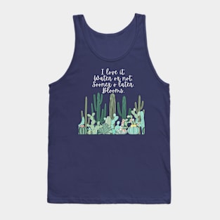 Cactus flower Tank Top